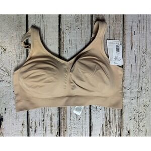 Bravado Designs Sculpt Bra Size XL Beige Nude Stretch Comfort Support NEW NWT